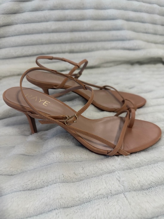 RAYE Shoes - RAYE Women's Nude Strappy Heels, Size 8